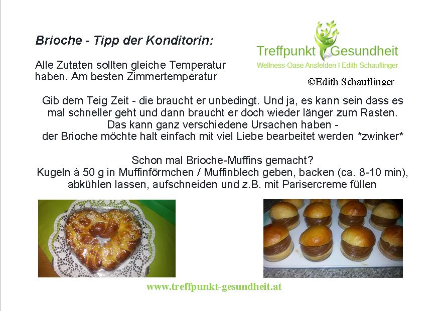 Tagestipp - Brioche - Tipp der Konditorin